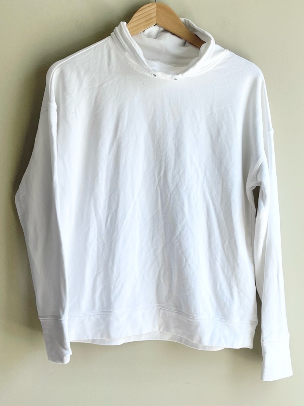 OFFLINE by Aerie White Women's Cowlneck Butter Soft Sweatshirt